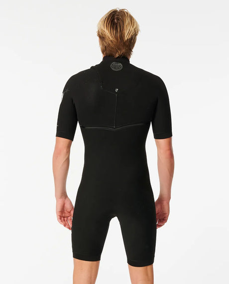 Rip Curl Mens E-Bomb 2/2mm Zip Free Short Sleeve Springsuit
