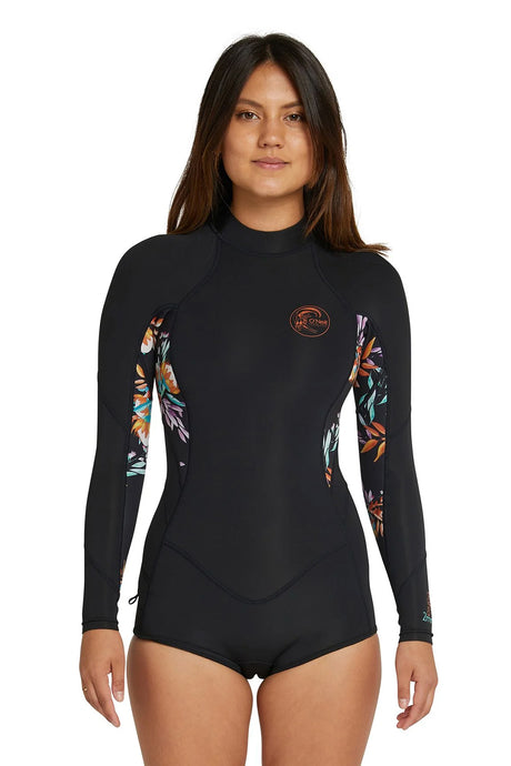 O'Neill Women's Bahia 2mm Long Sleeve Mid Springsuit