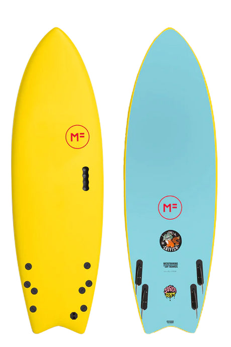 Mick Fanning MF Super Soft Catfish Softboard - Comes with fins